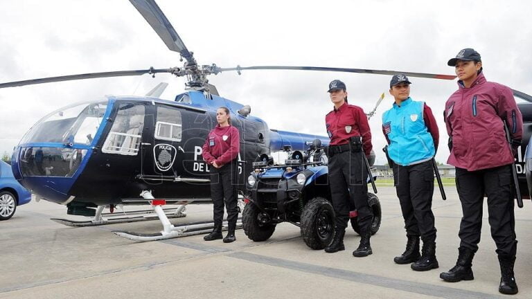 Más de mil efectivos policiales, helicópteros y perros adiestrados buscan a Maia en el conurbano
