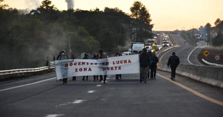 Docentes autoconvocados realizarán corte y una nueva asamblea provincial