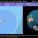 EN VIVO | El cohete chino fuera de control se aproxima a la tierra