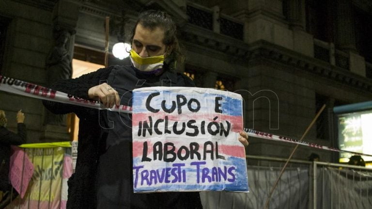 Diputados aprobó y envió al Senado el proyecto de ley sobre cupo laboral travesti trans