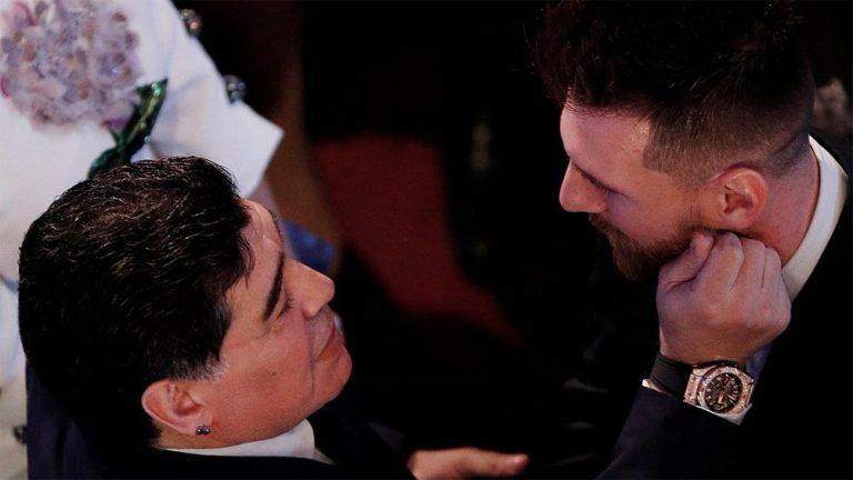 Messi recordó a Maradona: «Seguro nos bancó desde donde esté»