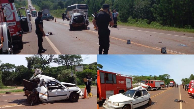 Un colectivo impactó contra cuatro vehículos y dejó varios heridos