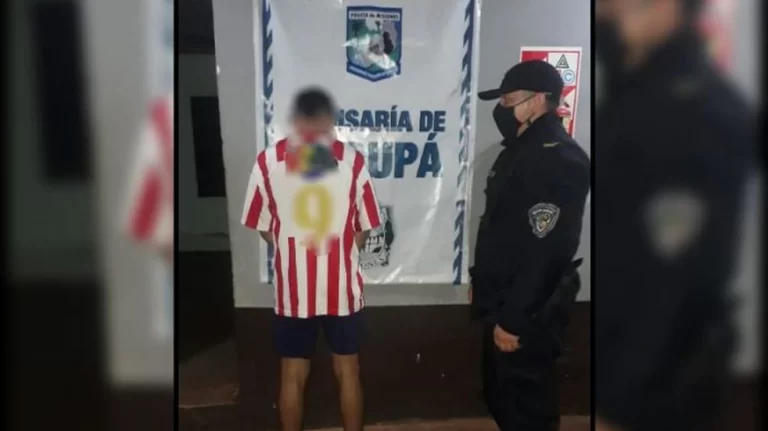 Garupá: detuvieron a un joven acusado de estar involucrado en un hecho de robo