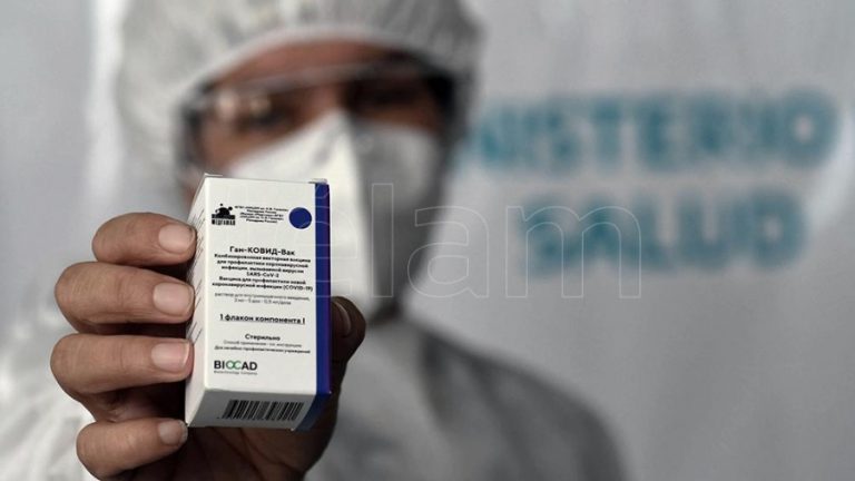 El primer componente de Sputnik V fue autorizado por el Ministerio de Salud como vacuna monodosis