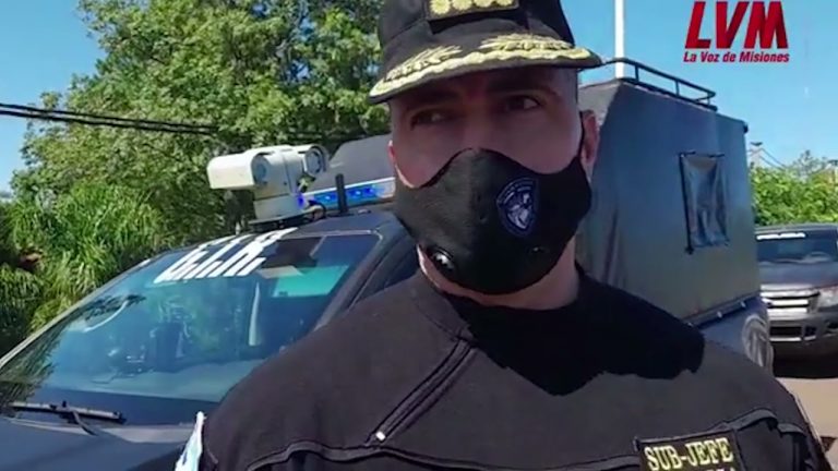 Manifestantes cortaron la ruta 12 en Garupá y la Policía los desalojó