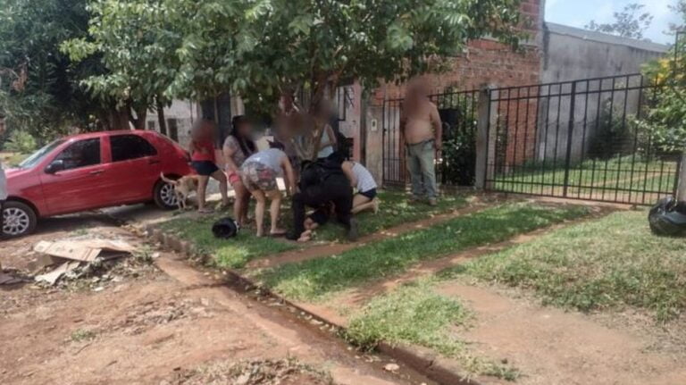 De milagro, efectivos policiales salvaron la vida de un niño en Posadas