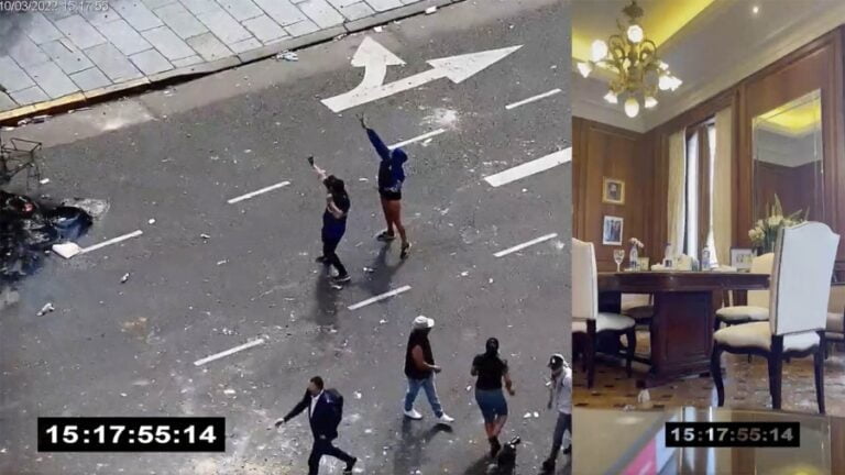 La Justicia identificó a ocho agresores que actuaron en el ataque contra el Congreso