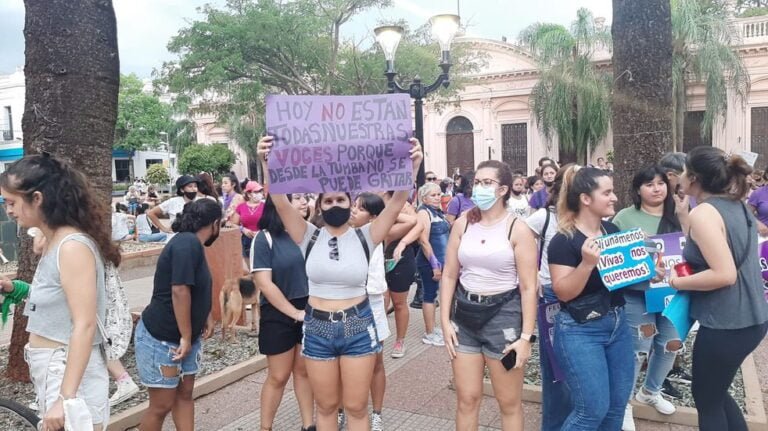 Marcha por el Día Internacional de la Mujer en Posadas￼