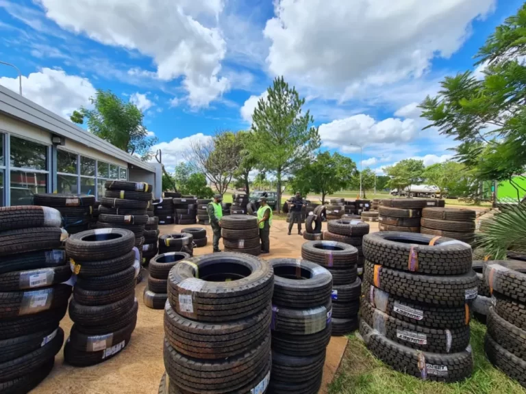 Gendarmería incautó más de 300 cubiertas sin aval aduanero