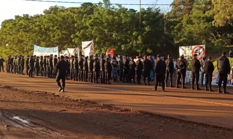 Manifestaciones complican el tránsito en calles y rutas misioneras