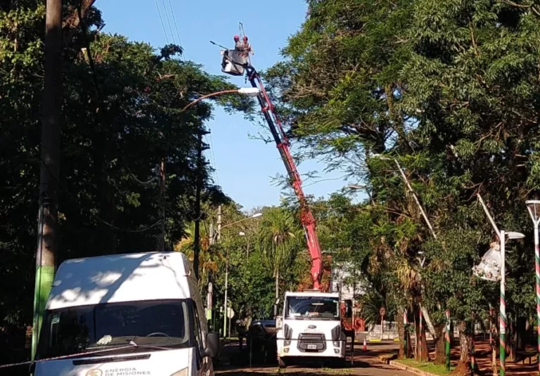 Todo el norte de Misiones está sin energía eléctrica