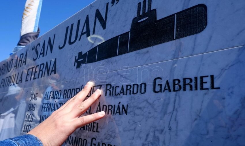 Los familiares de las vctimas del hundimiento del ARA San Juan reclaman justicia Foto Diego Izquierdo
