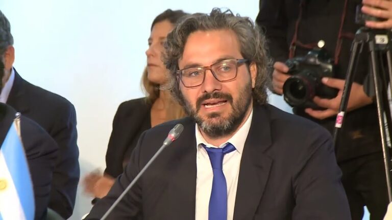 Santiago Cafiero y el presidente Boric abrieron el Encuentro Público Privado, Argentina-Chile