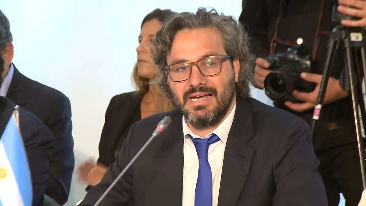 Santiago Cafiero y el presidente Boric abrieron el Encuentro Público Privado, Argentina-Chile