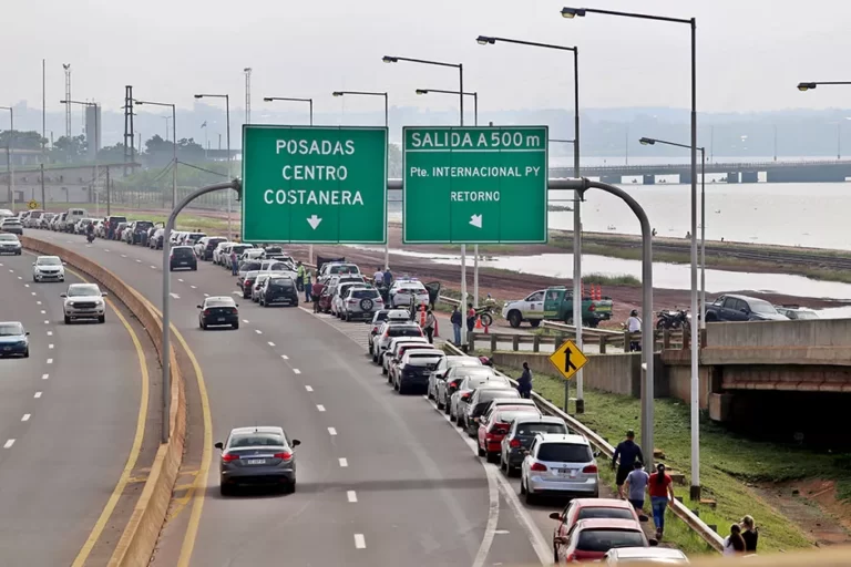 Prevén recrudecimiento de las filas y más demoras para pasar al Paraguay