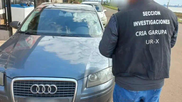 Secuestraron en Garupá un Audi A3 robado en Buenos Aires