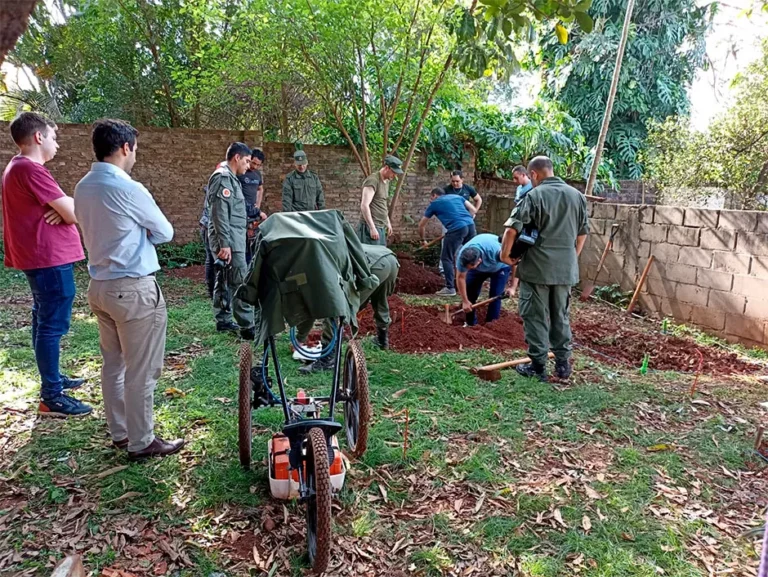 Tras ocho días de búsqueda, no lograron dar con restos de Golemba