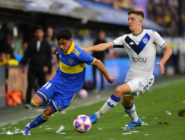Boca le ganó a Vélez y quedó como único puntero de la Liga Profesional