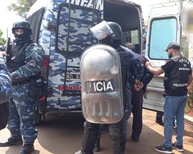 Posadas: tres detenidos en investigación por trata de persona