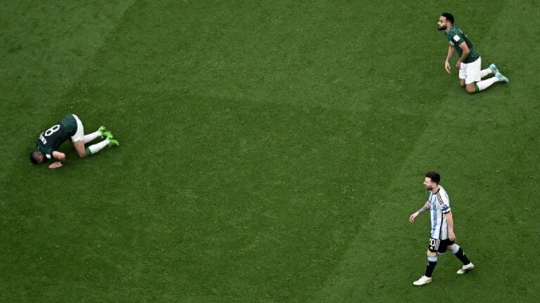 El debut más inesperado: la Selección perdió frente a Arabia Saudita