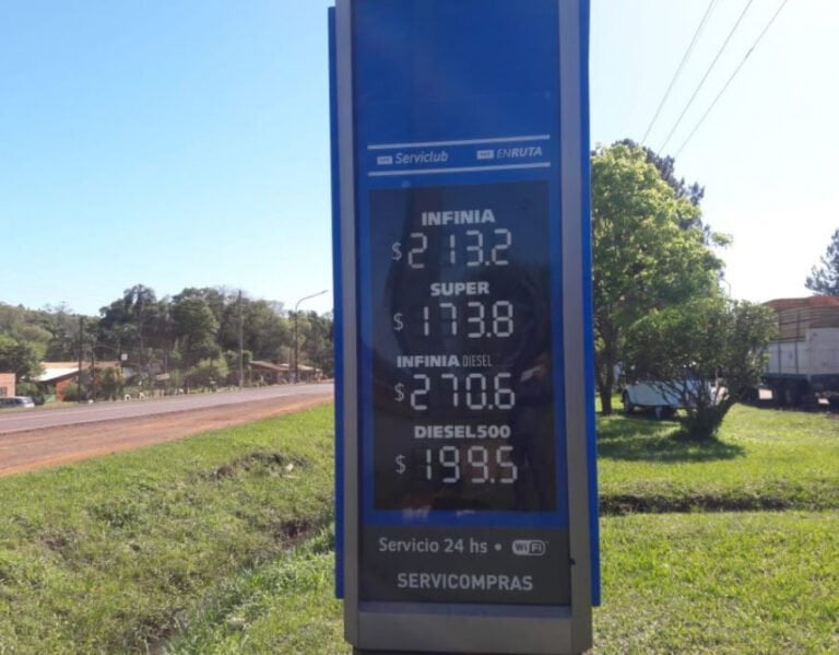 Ya impactó la suba del precio de los combustibles en estaciones de servicio de la Provincia