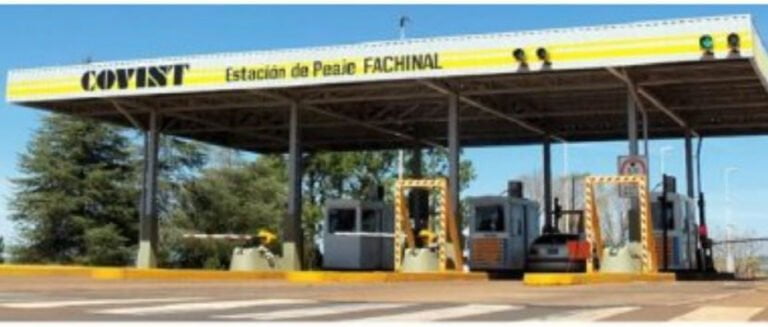 A partir del 1 de enero se actualizarán los precios para el peaje sobre la ruta N°105