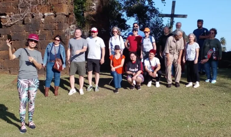 Candelaria: se desarrolló la primera caminata guiada por sitios patrimoniales