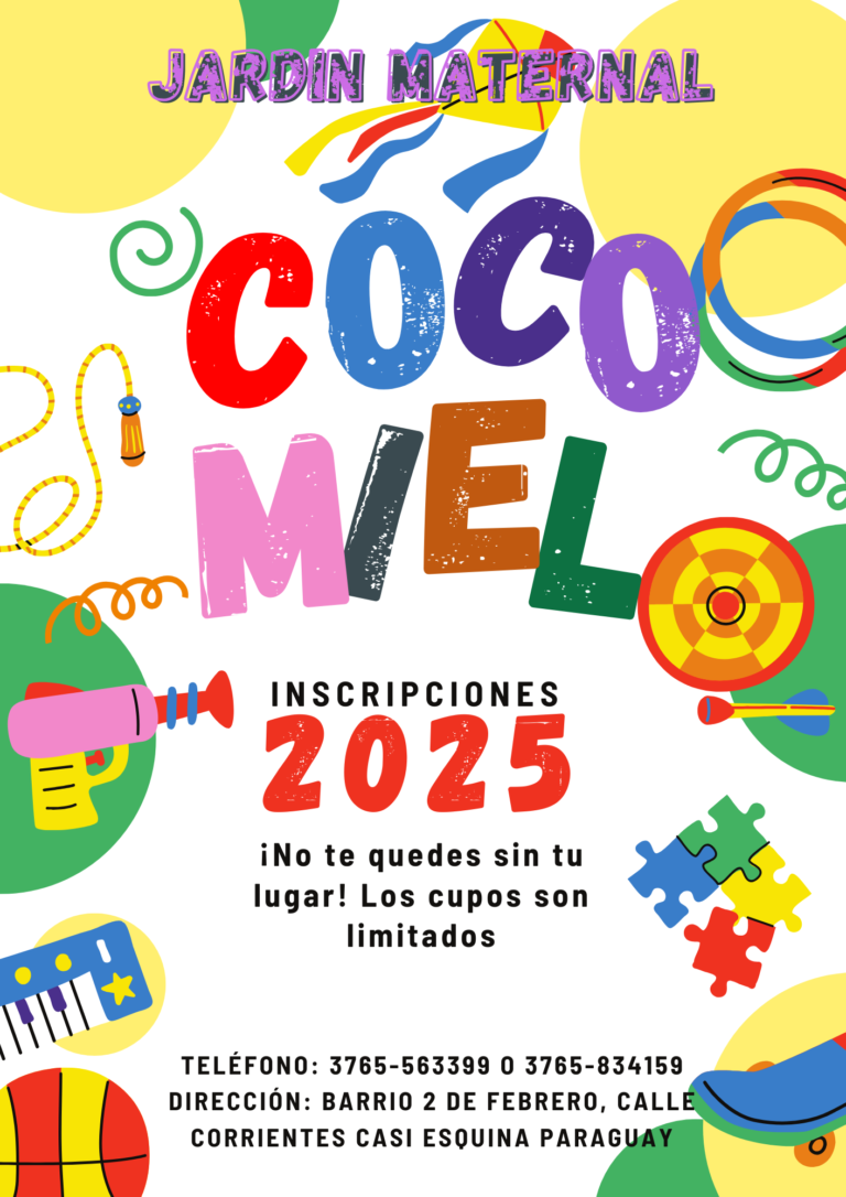 ¡Inscripciones abiertas en Coco Miel!