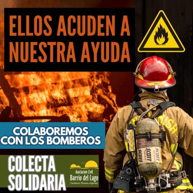 Gran Colecta Solidaria para los Bomberos Voluntarios de Candelaria