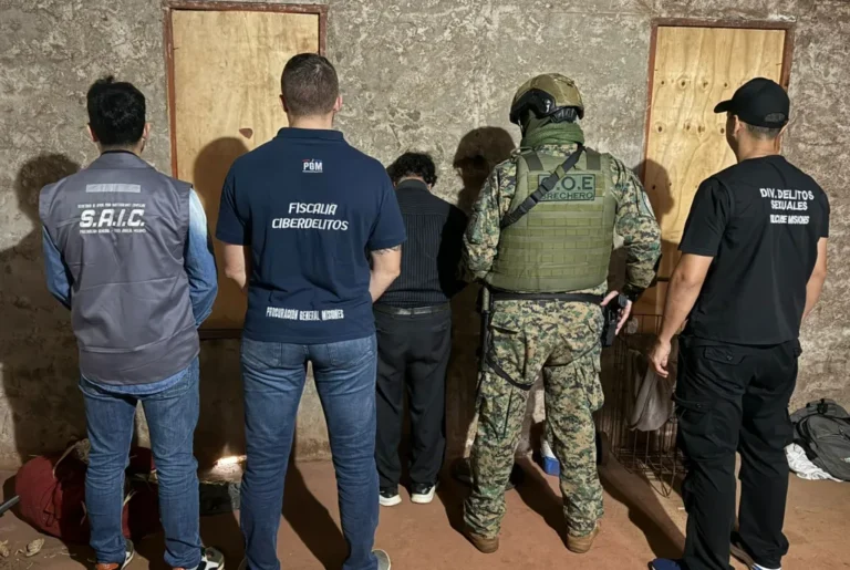 Escudo Infantil: operativo internacional en Garupá terminó con un detenido por grooming y MASI