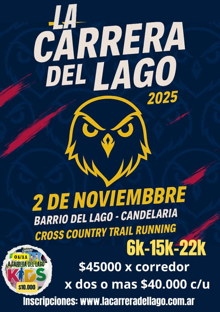 Todo listo para “La Carrera del Lago 2025” en Candelaria