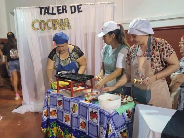 La Escuela N°29 de Candelaria cerró su ciclo con una deliciosa exposición del Taller de Cocina